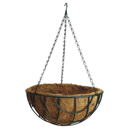 Basket Hanging Planter 14In